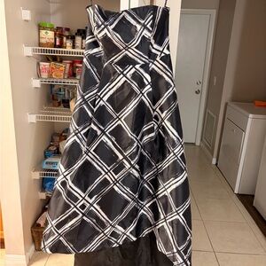 Calvin Klein Black and White Dress